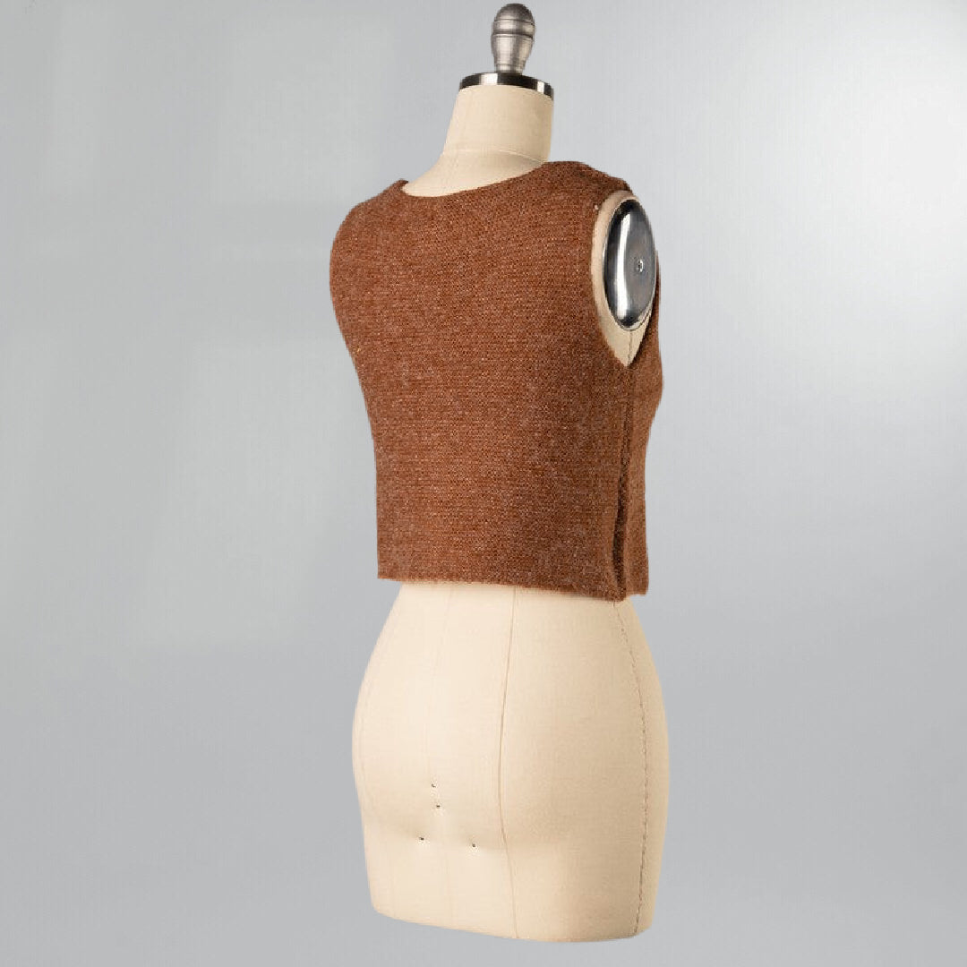 Button Front Cable Knit Vest Posh Society Boutique Vest Visit poshsocietyhb