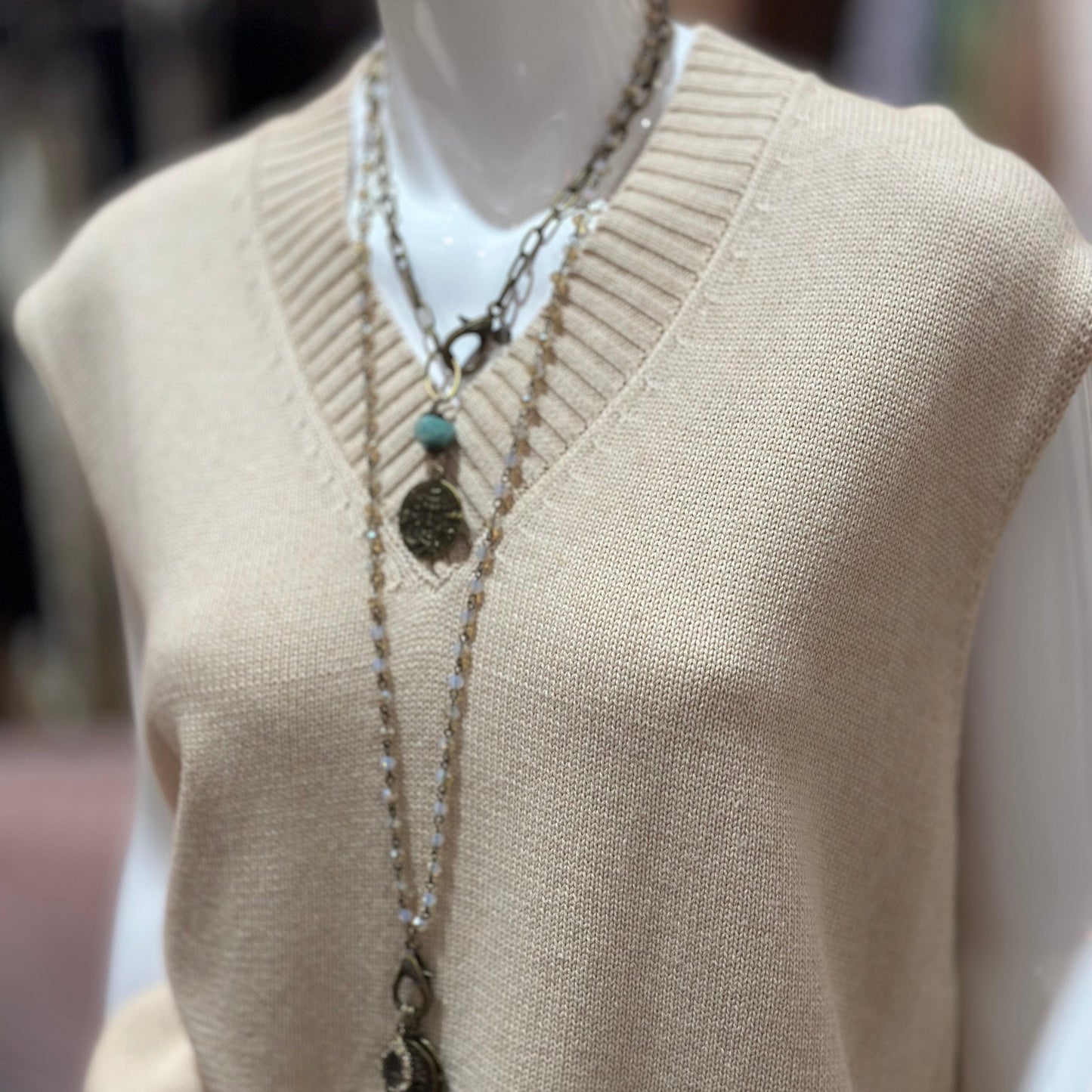 Preppy Oversized Pullover Sweater Vest Posh Society Boutique Sweaters Visit poshsocietyhb