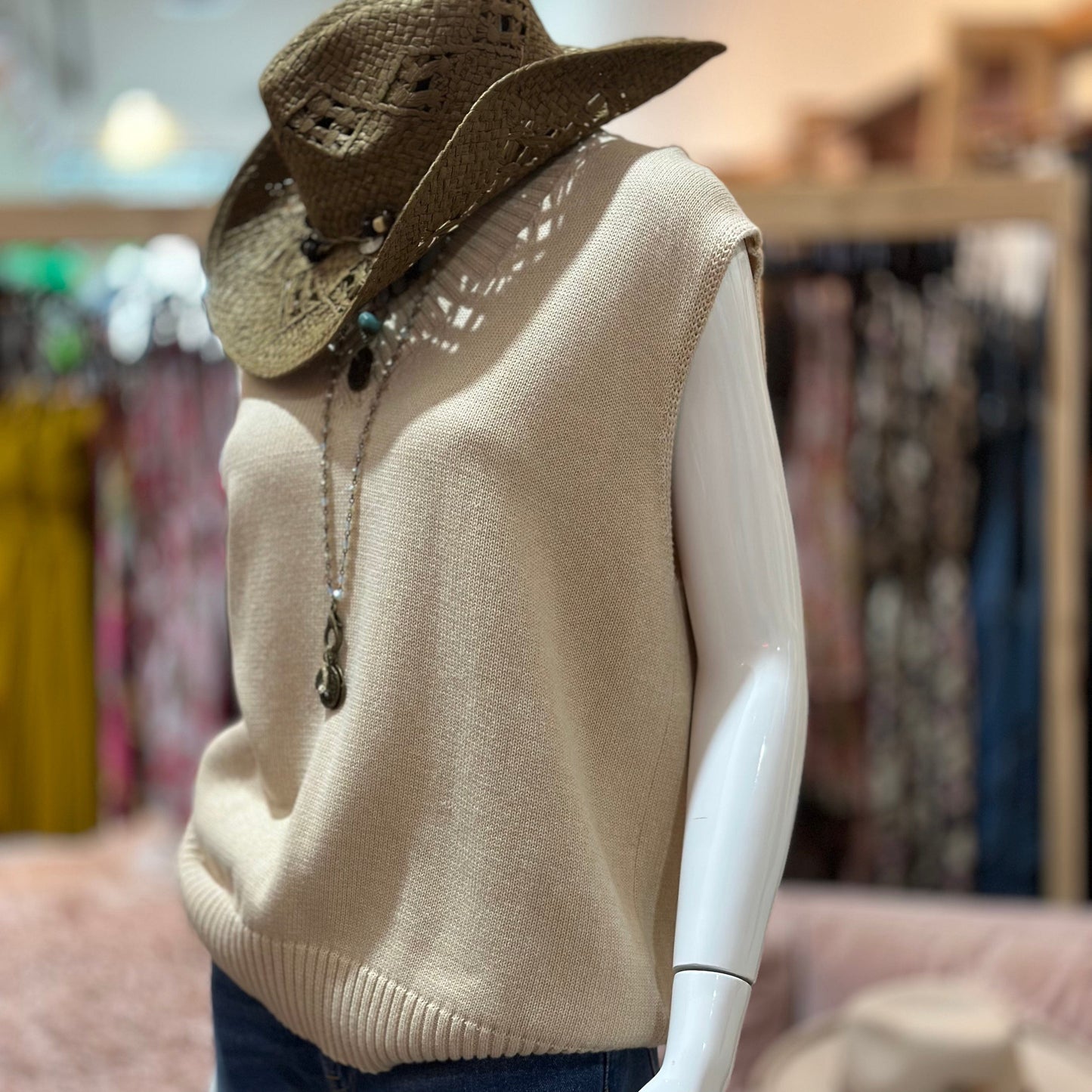 Preppy Oversized Pullover Sweater Vest Posh Society Boutique Sweaters Visit poshsocietyhb