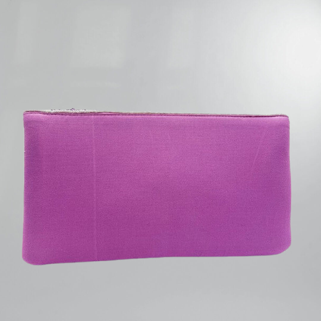 Purple Daisy Beaded Clutch Posh Society Boutique Accessories Visit poshsocietyhb