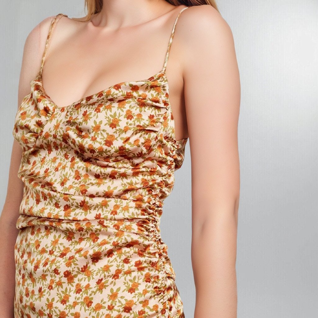 Ruched Satin Body Con Mini Dress Posh Society Boutique Dresses Visit poshsocietyhb