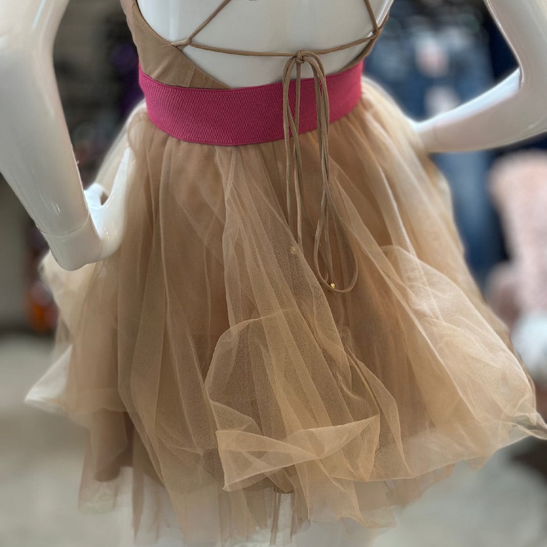 Tulle Ballerina Fit & Flare Mini Dress Posh Society Boutique Dresses Visit poshsocietyhb