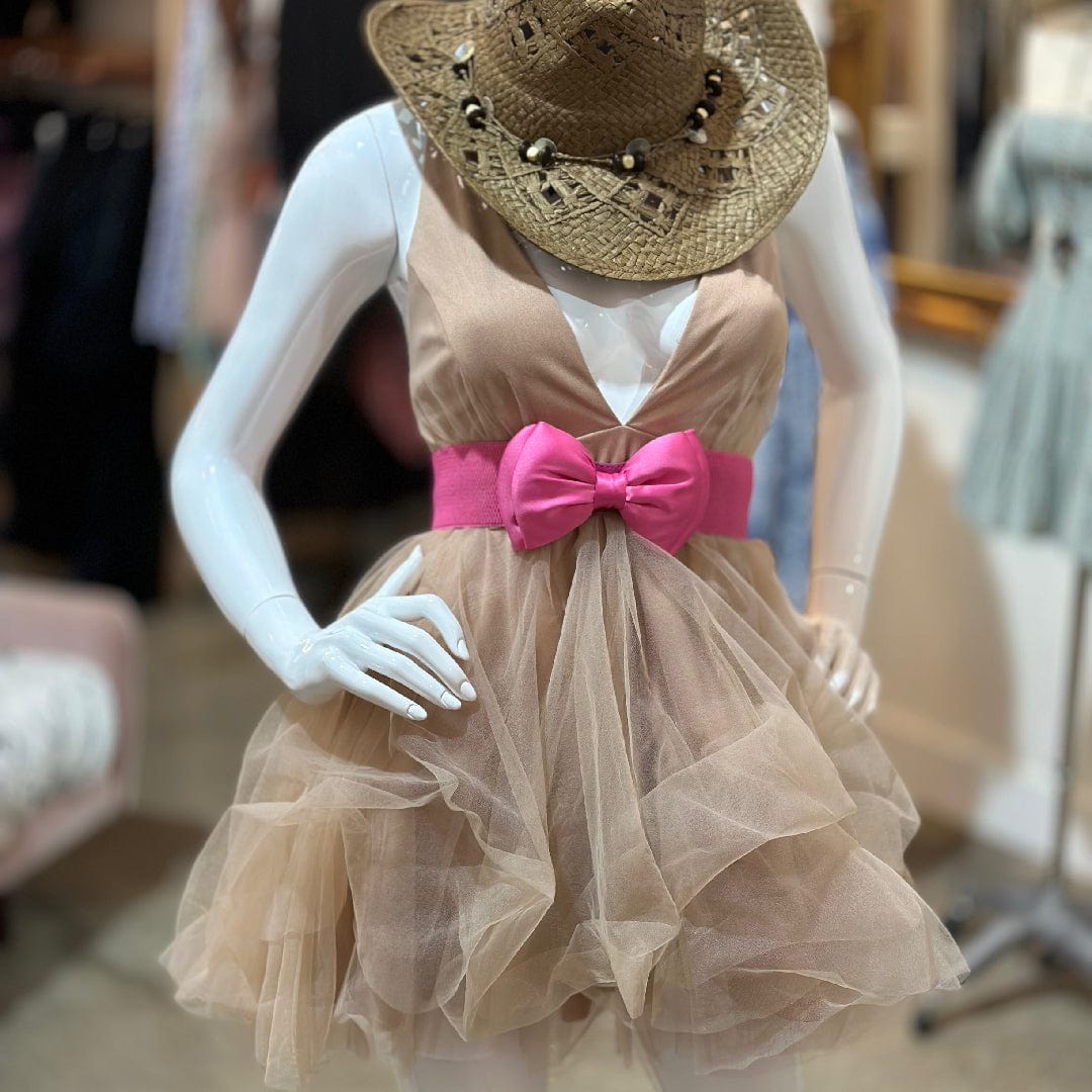 Tulle Ballerina Fit & Flare Mini Dress Posh Society Boutique Dresses Visit poshsocietyhb