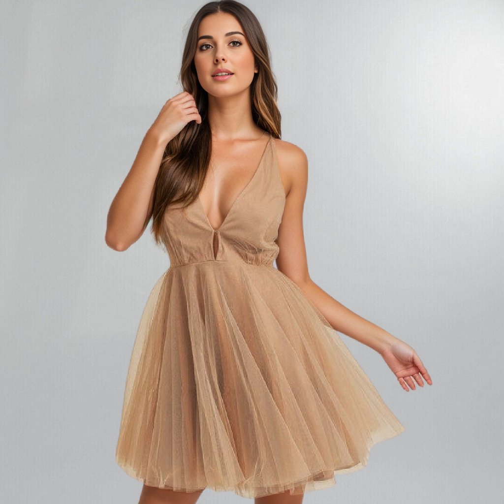 Tulle Ballerina Fit & Flare Mini Dress Posh Society Boutique Dresses Visit poshsocietyhb