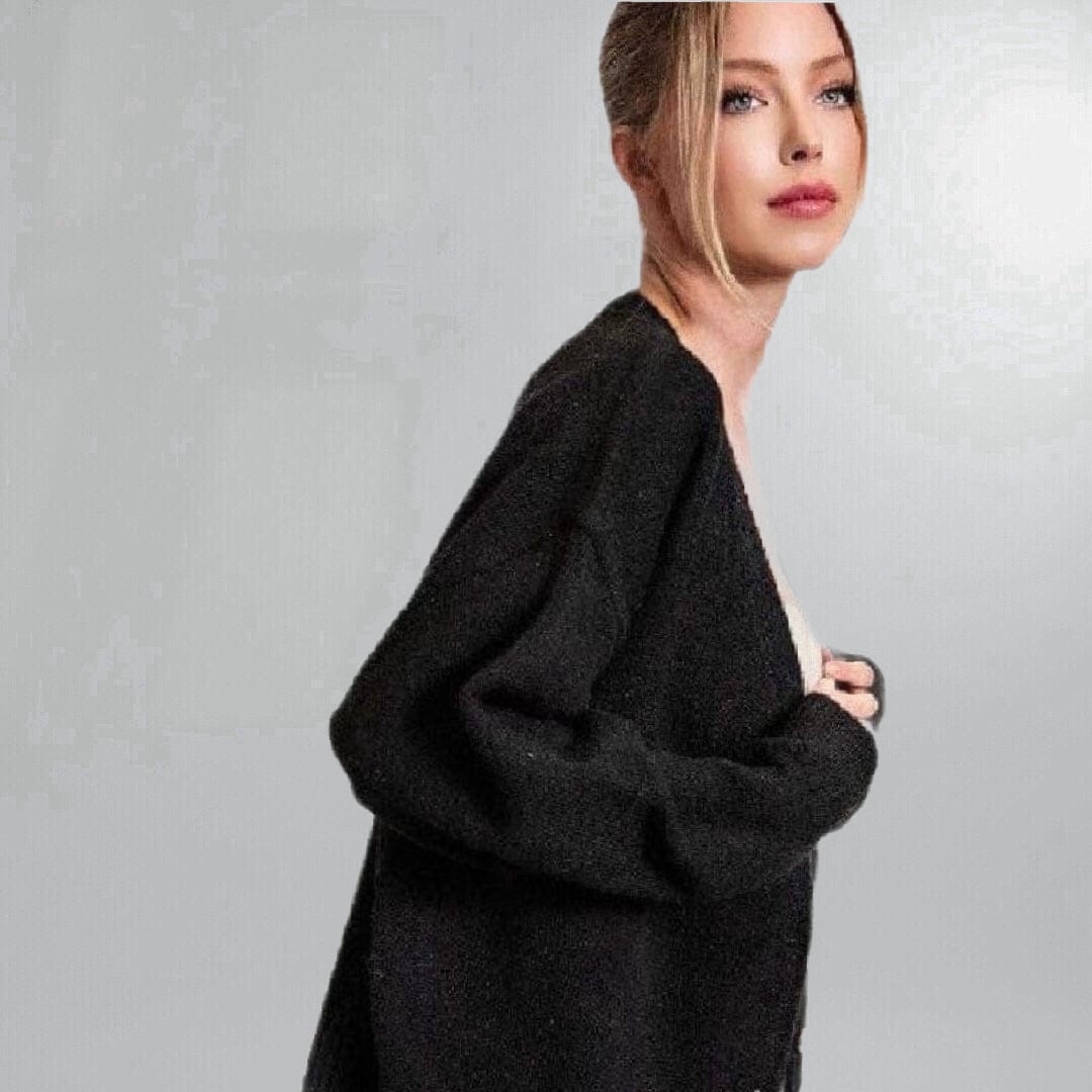 Long Sleeve Button-Front Oversized Cardigan Sweater Posh Society Boutique Sweaters Visit poshsocietyhb