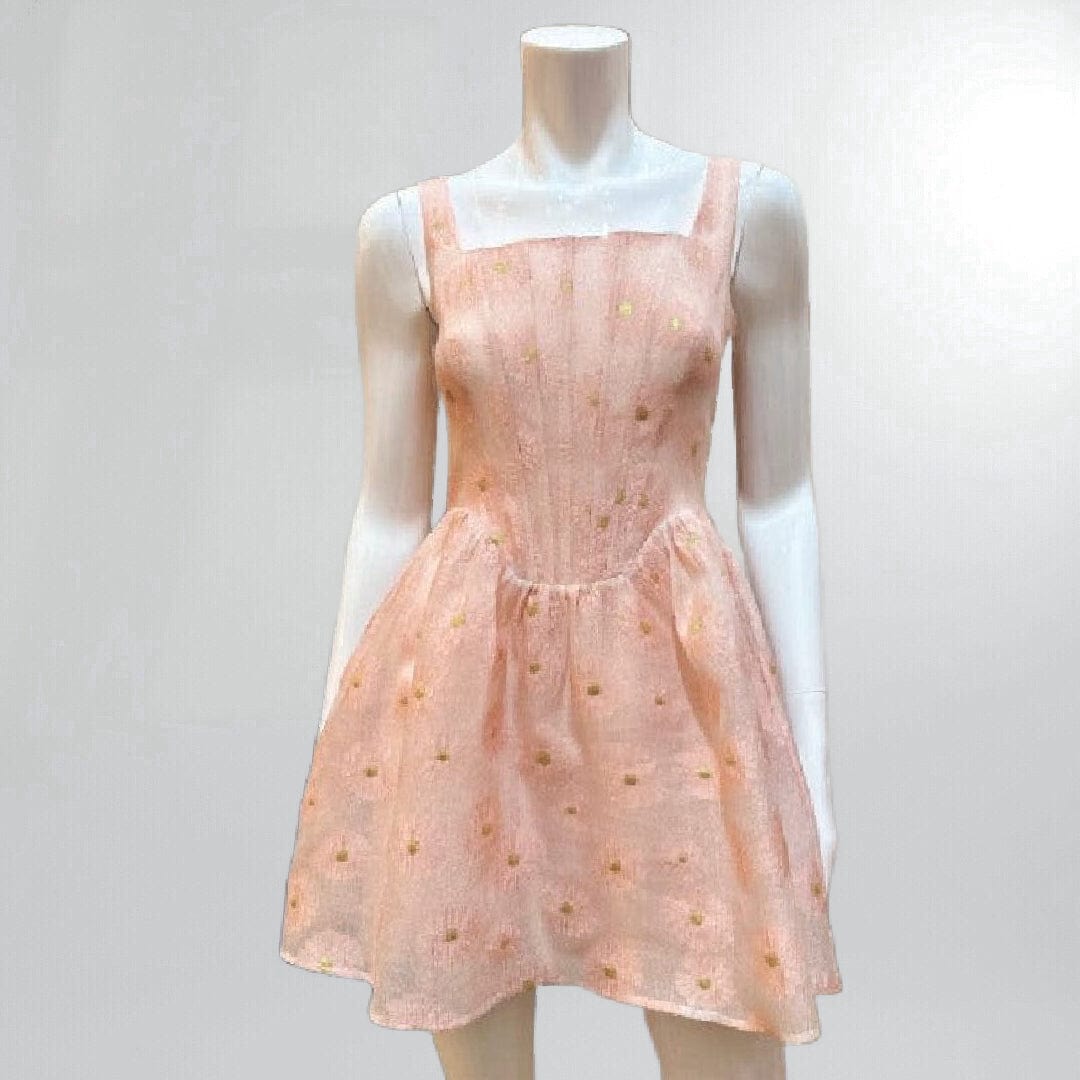 Pink Boned Fit & Flare Mini Dress Posh Society Boutique Dresses Visit poshsocietyhb