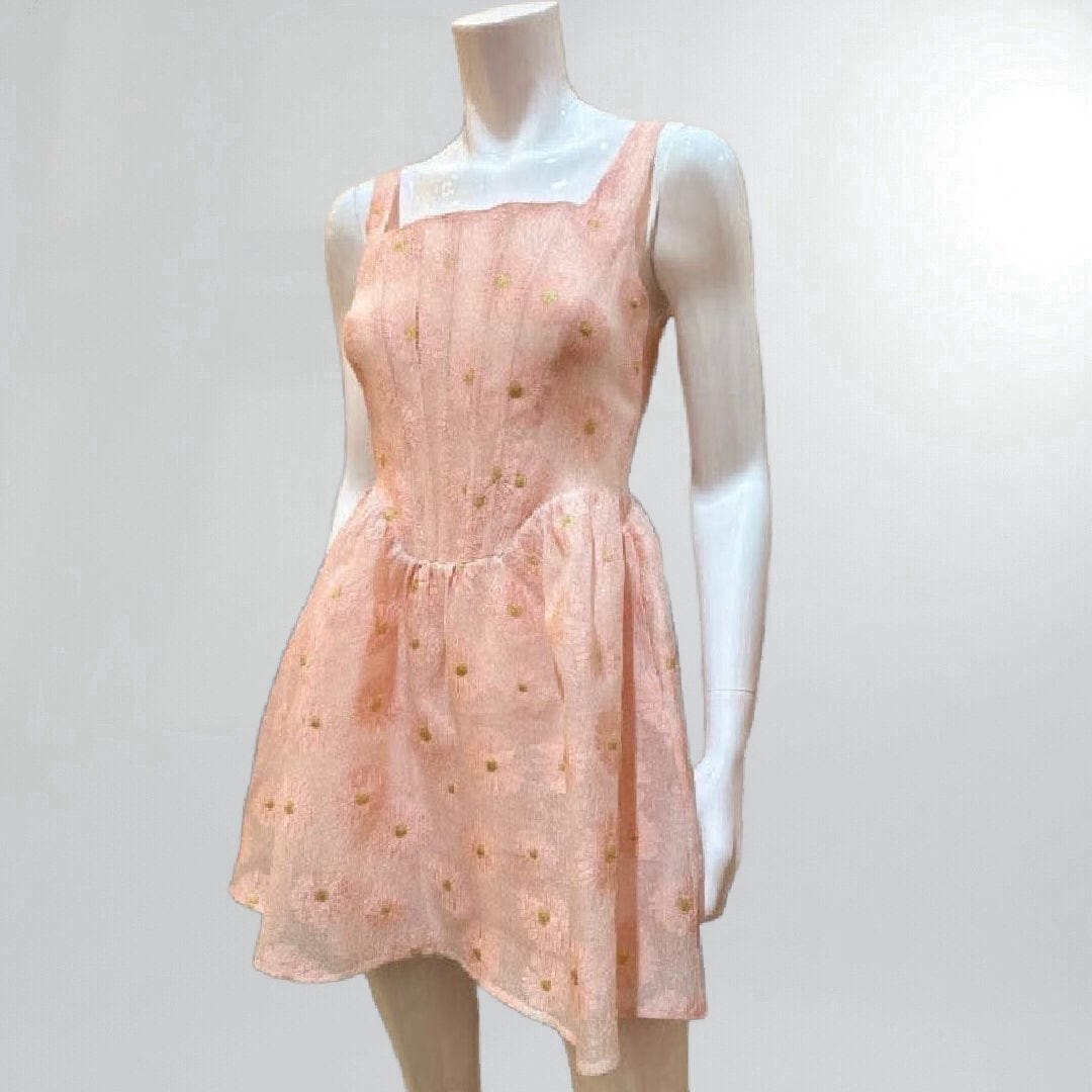 Pink Boned Fit & Flare Mini Dress Posh Society Boutique Dresses Visit poshsocietyhb