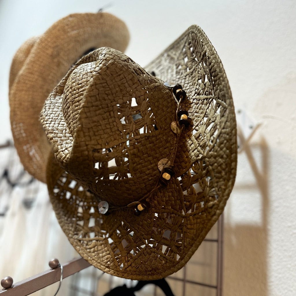 Toyo Straw Cowgirl Hat With Hatband Posh Society Boutique Hats Visit poshsocietyhb